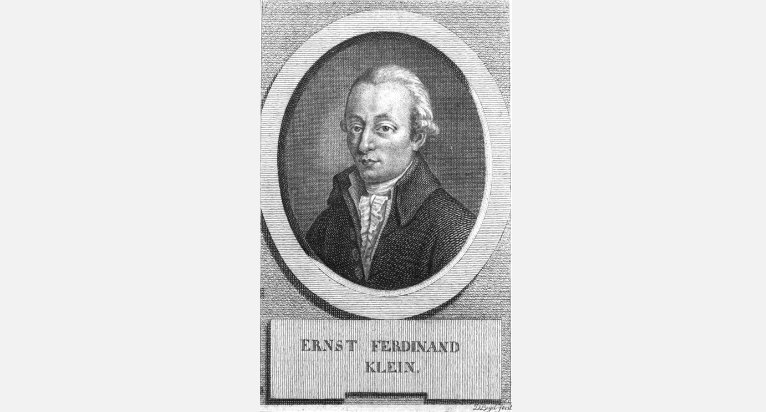 Ernst Ferdinand Klein. Philosoph, Strafrechtswissenschaftler und Justizreformer der deutschen Aufklärung